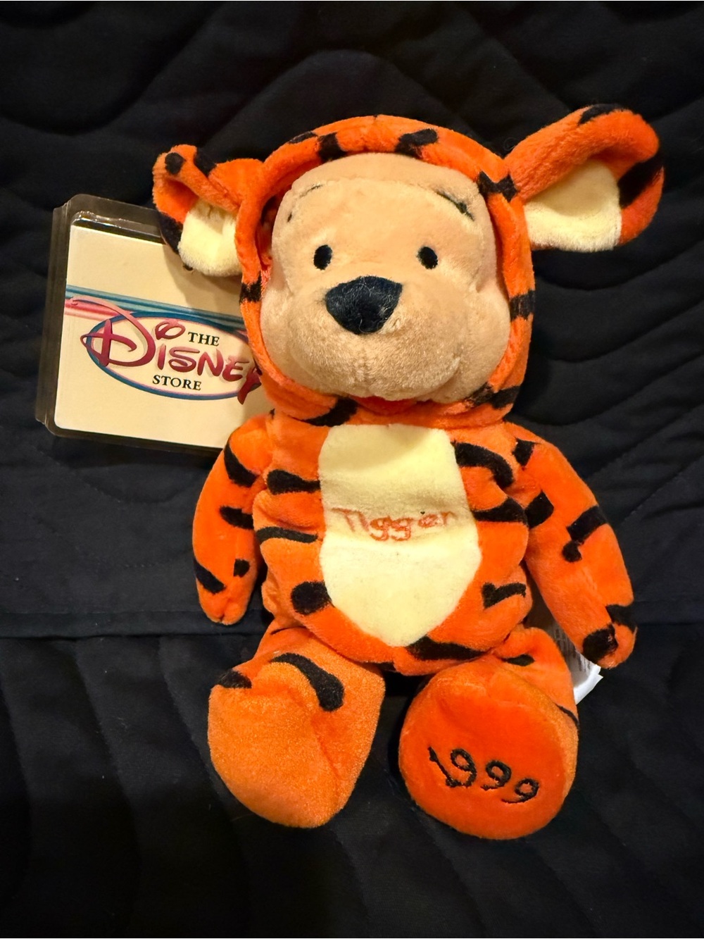 Disney Tigger Plush in Orange, Black and Cream Costume